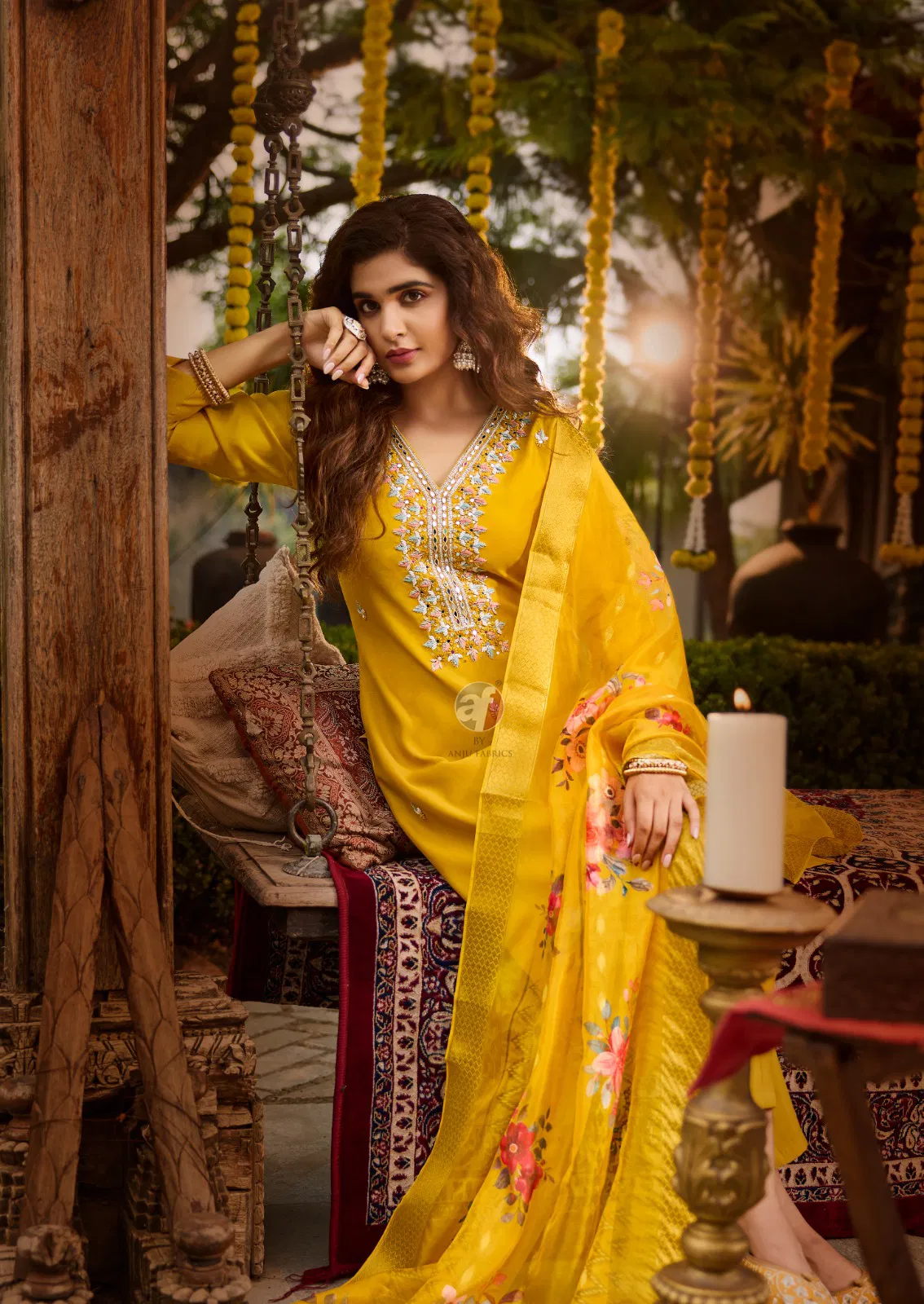 Shararat Vol 7 By Anju Viscose Modal Designer Kurti With Bottom Dupatta Wholesale Price IN Surat